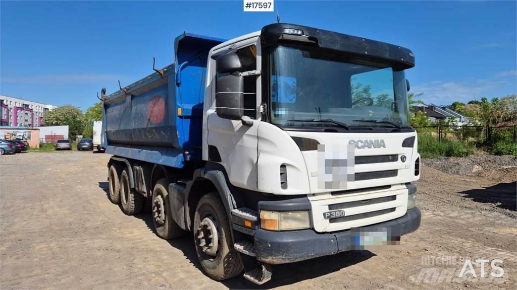 Scania P380 Lastbiler med tip