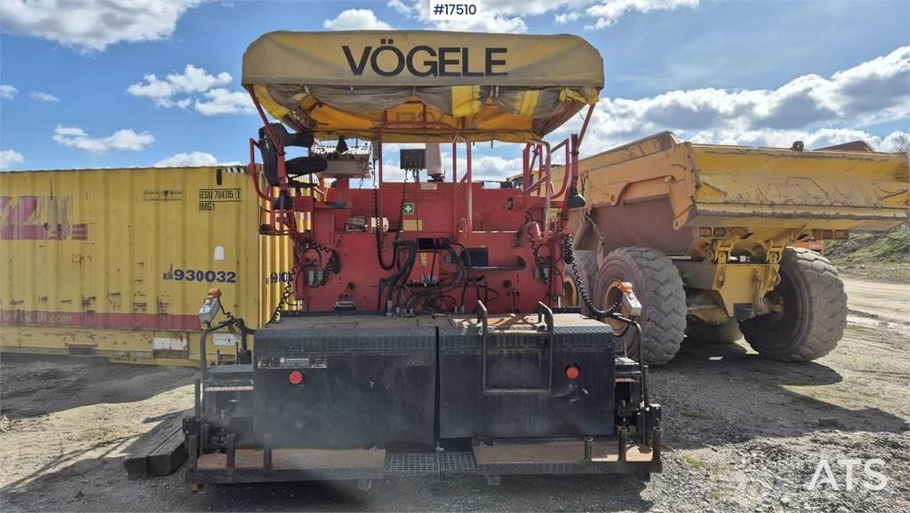 Vögele SUPER 1600 Asfaltudlæggere