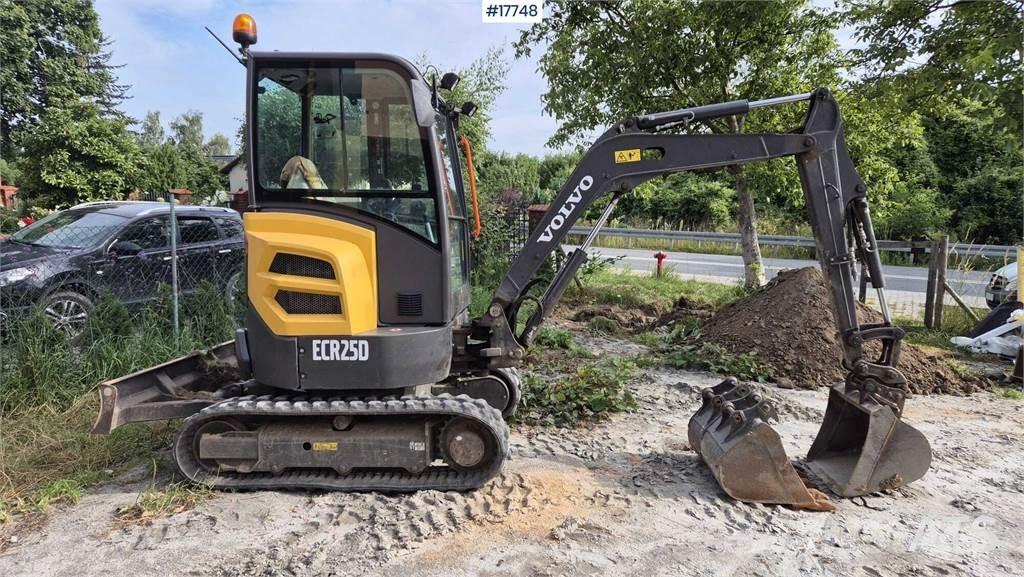Volvo ECR25D Minigravemaskiner