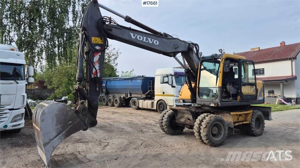 Volvo EW 160B Gravemaskiner på hjul