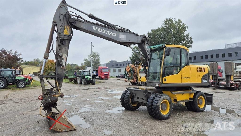 Volvo EW 160C Gravemaskiner på hjul
