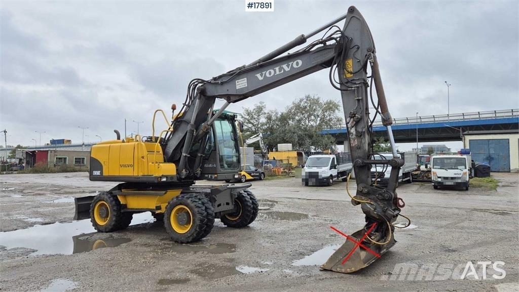 Volvo EW 160C Gravemaskiner på hjul