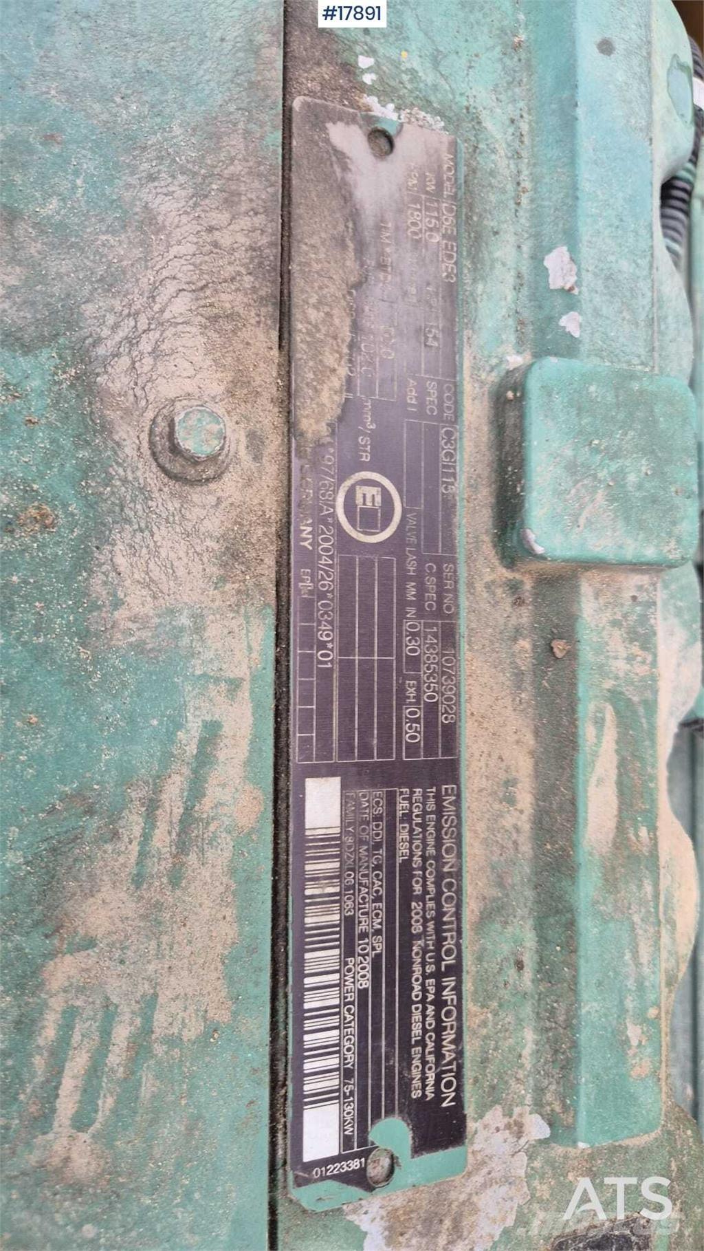 Volvo EW 160C Gravemaskiner på hjul
