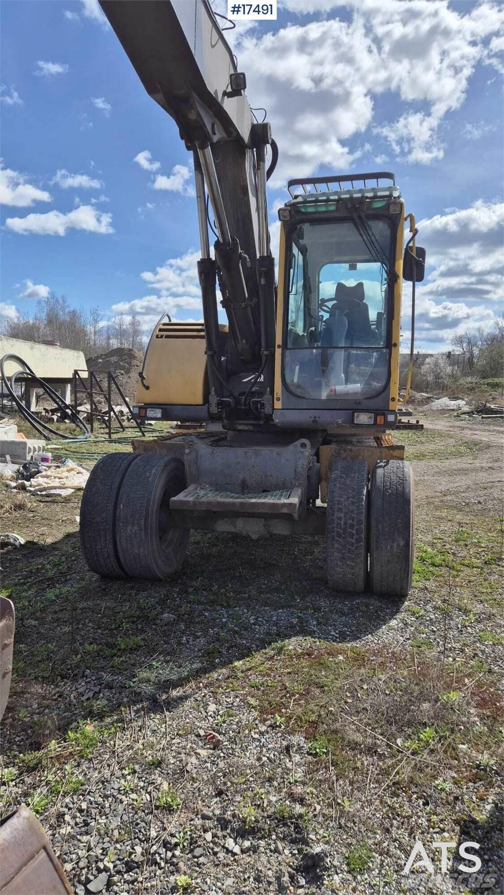 Volvo EW160B Gravemaskiner på hjul