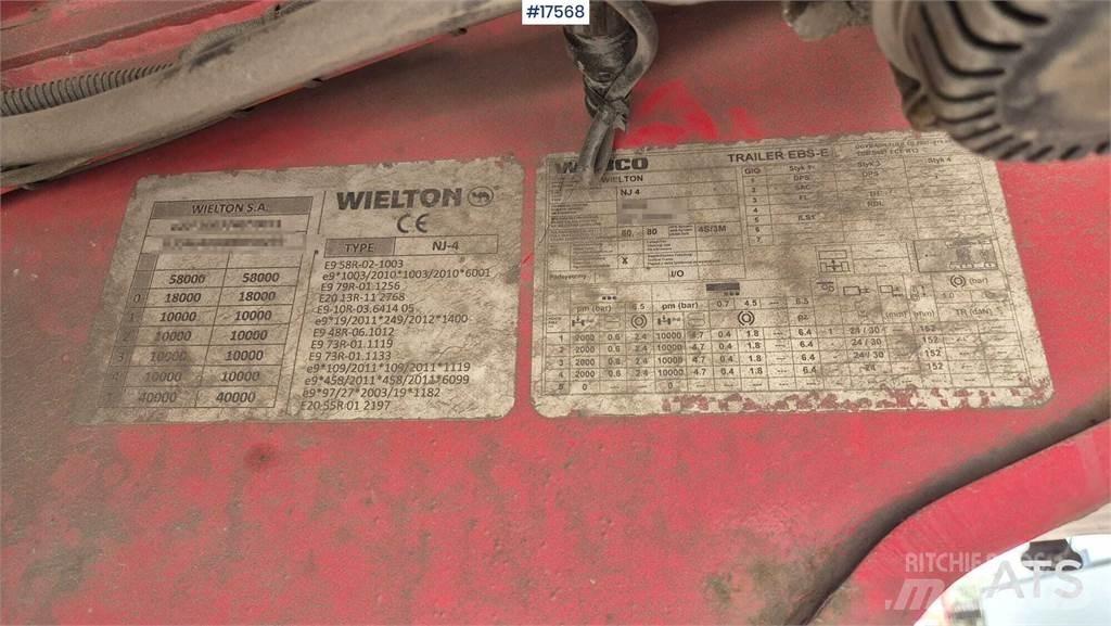 Wielton NJ 4 Semi-trailer blokvogn