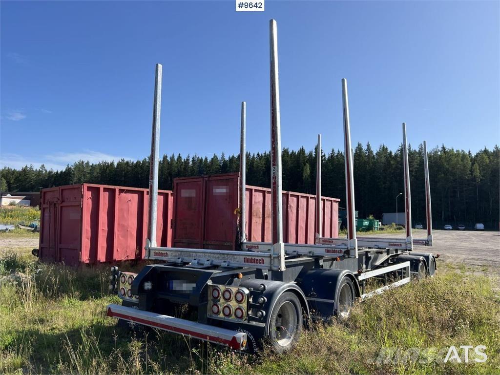 AM TRAILER SF4-S Semi-trailer til tømmer