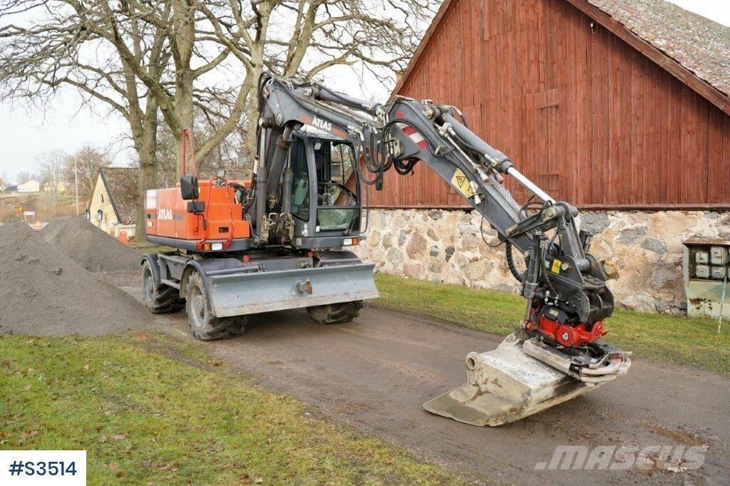 Atlas 140W Excavator Gravemaskiner på larvebånd