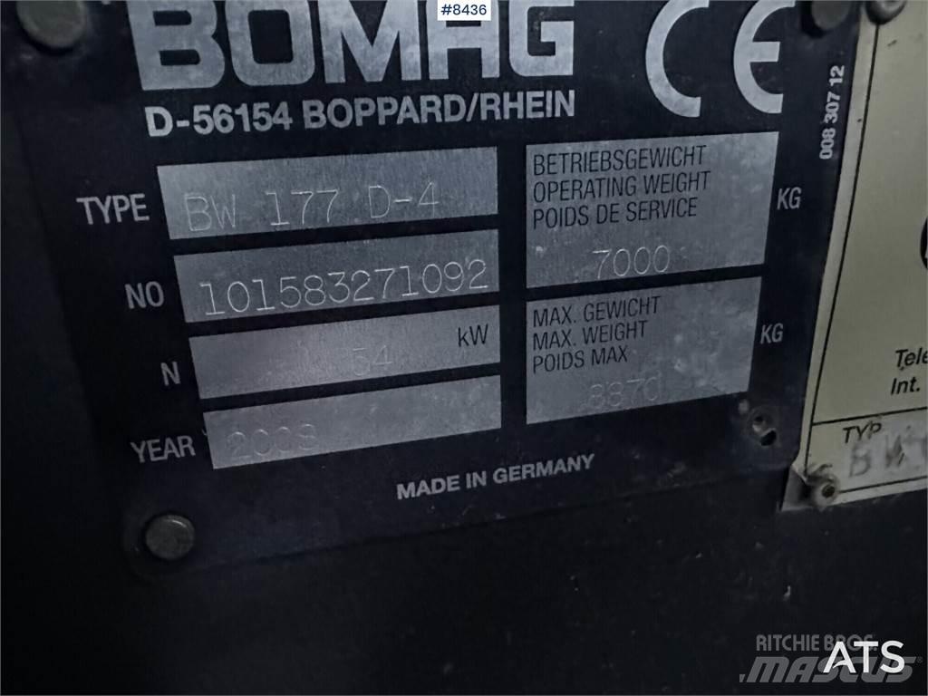 Bomag BW 177D-4 Tromler