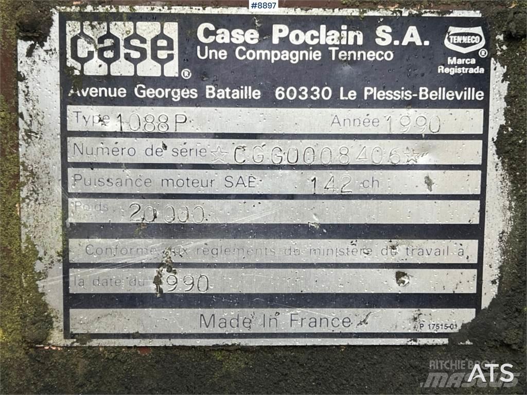CASE 1088 Gravemaskiner på hjul