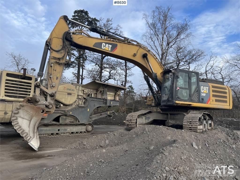 CAT 340F Gravemaskiner på larvebånd
