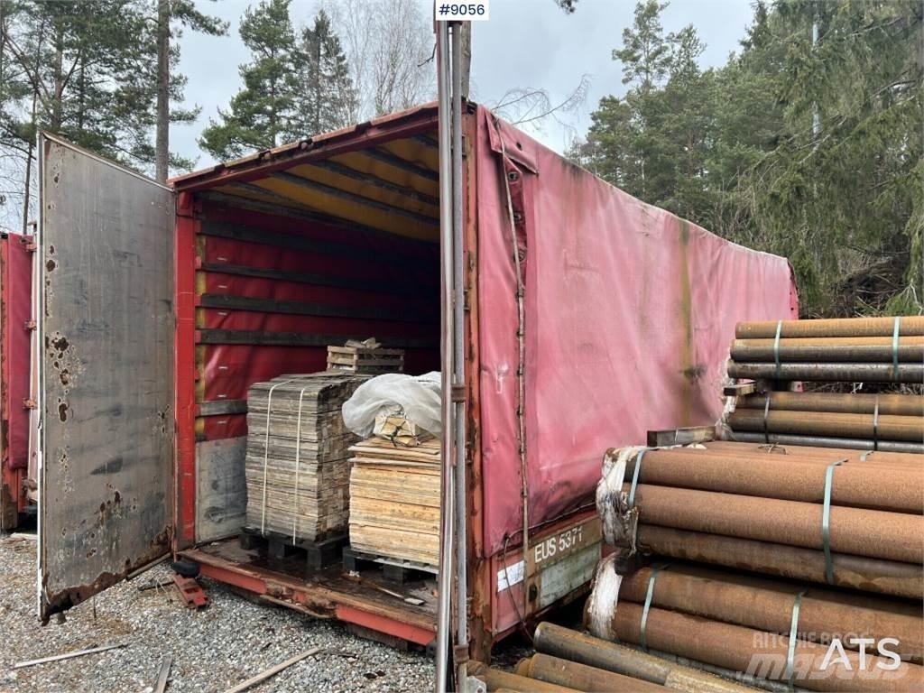  Container Med kapell Bygningsbarakker