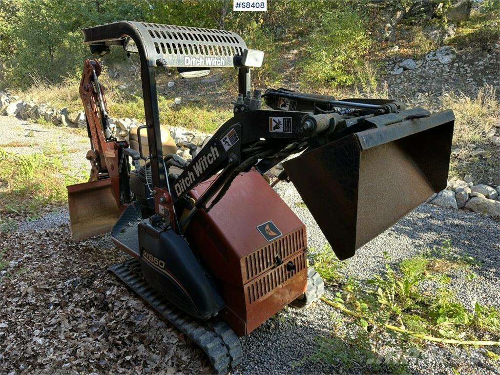 Ditch Witch XT850 Minilæsser - skridstyret