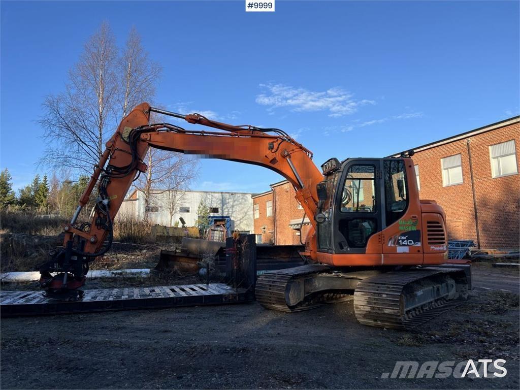 Doosan DX140LCR-3 Gravemaskiner på larvebånd