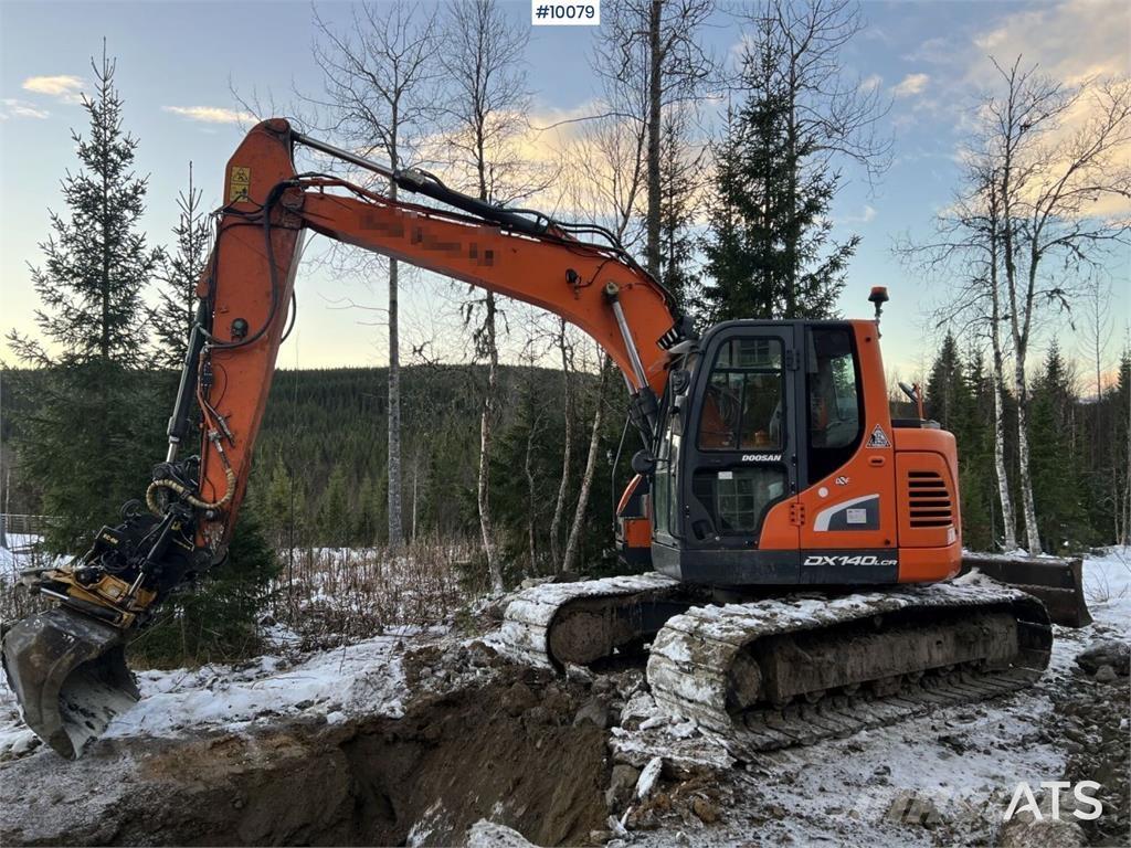 Doosan DX140LCR-5 Gravemaskiner på larvebånd