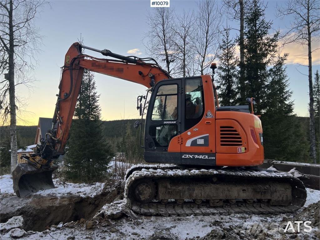 Doosan DX140LCR-5 Gravemaskiner på larvebånd