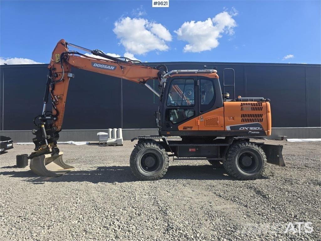 Doosan DX160W-5 Gravemaskiner på hjul
