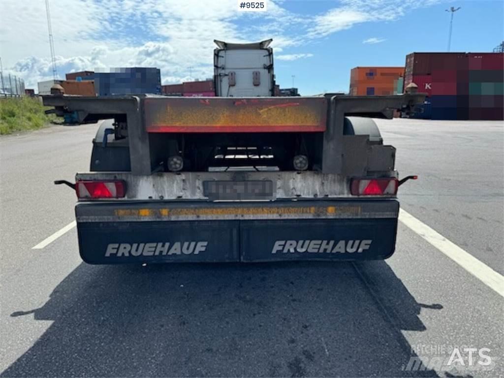 Fruehauf annet Semi-trailer med containerramme