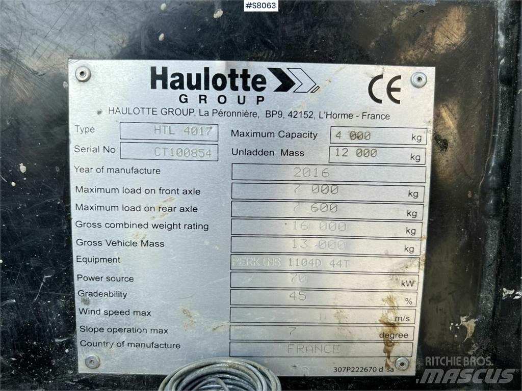 Haulotte HTL4017 Teleskoplæssere