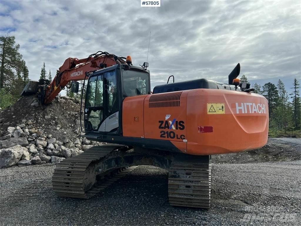 Hitachi ZX210LC-5B Gravemaskiner på larvebånd