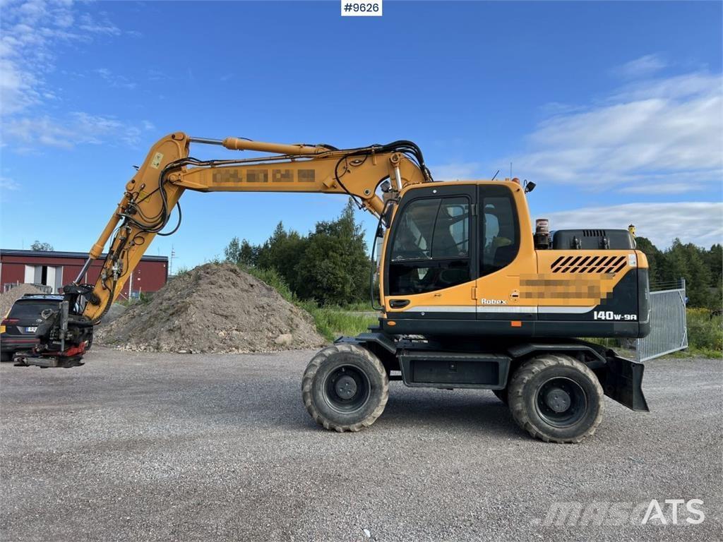 Hyundai 140W-9A Gravemaskiner på hjul