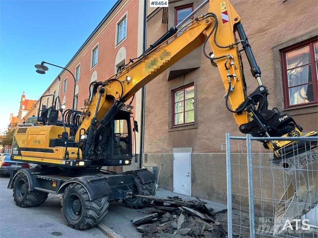 Hyundai HW180 Gravemaskiner på hjul