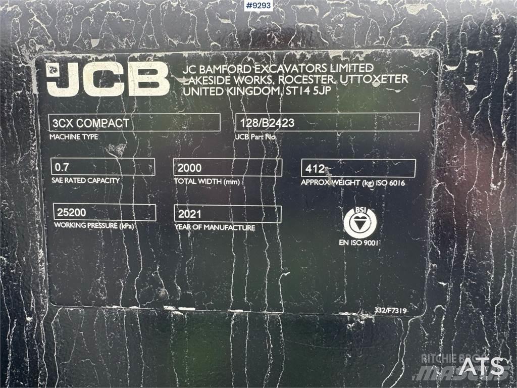 JCB 3CX 10L5WH Rendegravere
