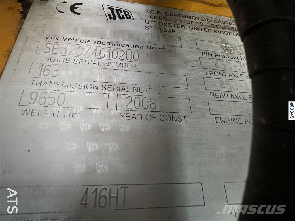JCB 416 HT Læssemaskiner på hjul