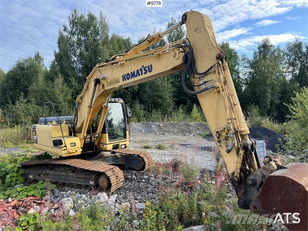 Komatsu PC210LC-8 Gravemaskiner på larvebånd