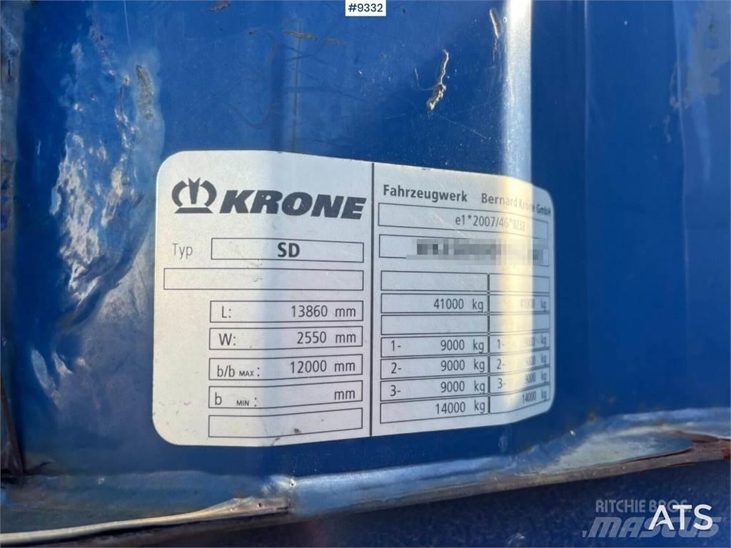 Krone SD Andre Semi-trailere