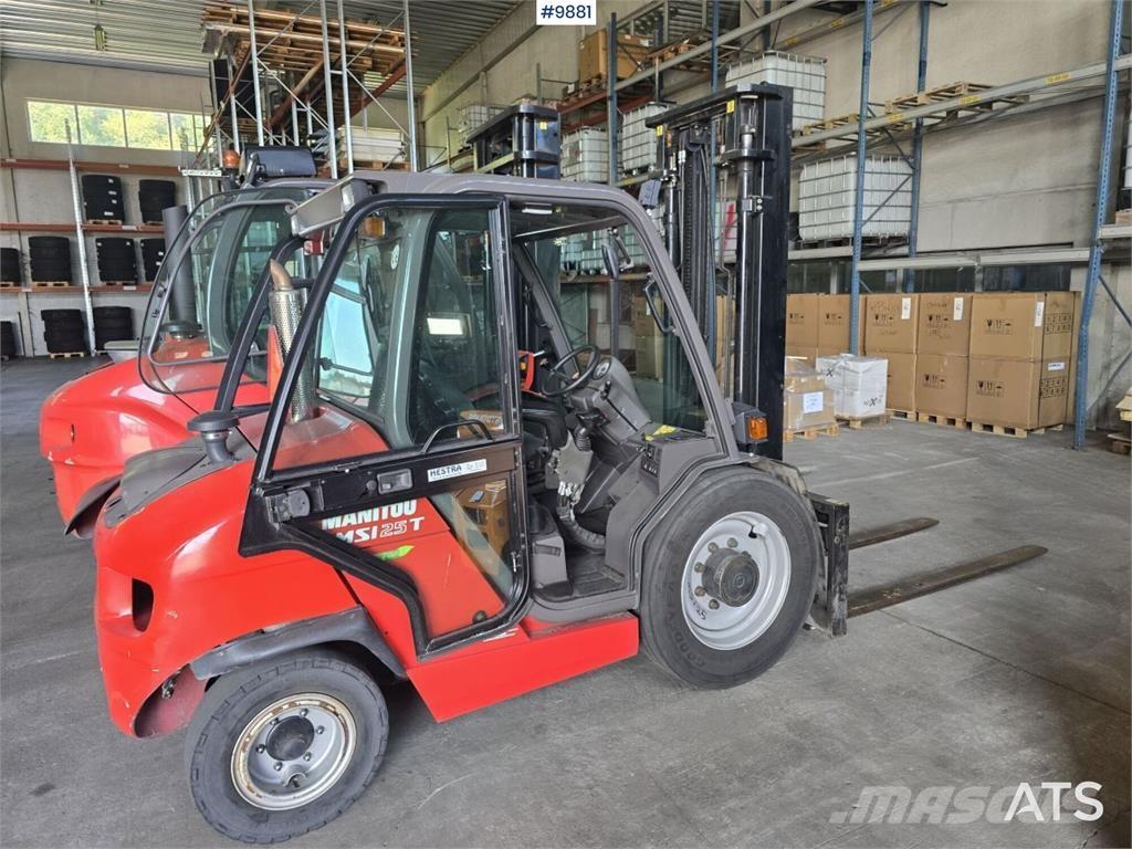 Manitou diesel truck Diesel gaffeltrucks