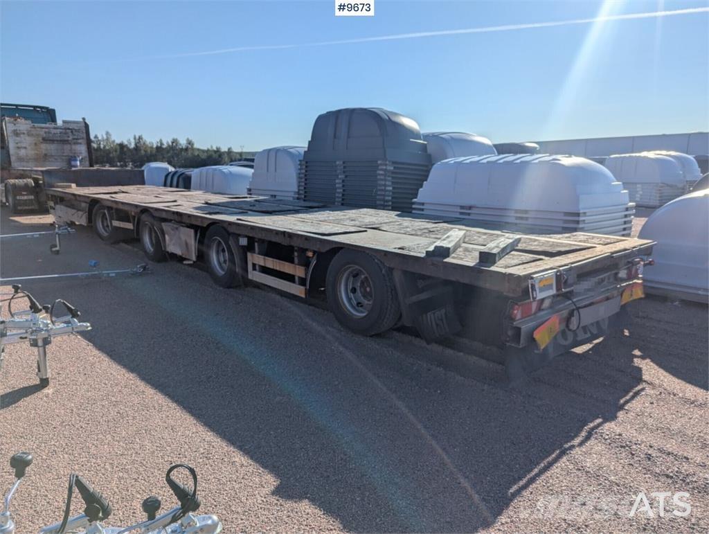 Närko . S9ZP42J11 Semi-trailer med lad/flatbed