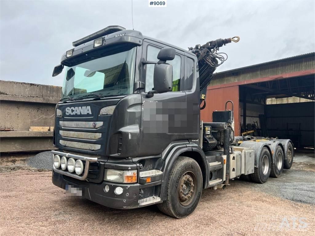 Scania G400 Lastbil med kran