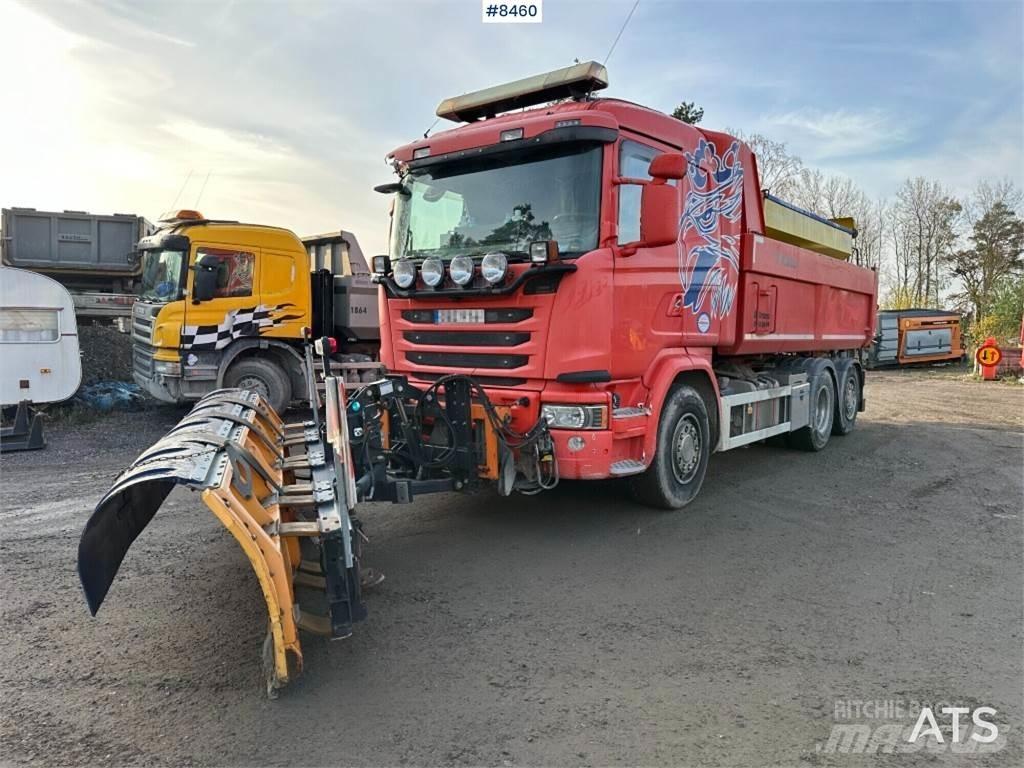 Scania G410 Lastbiler med tip