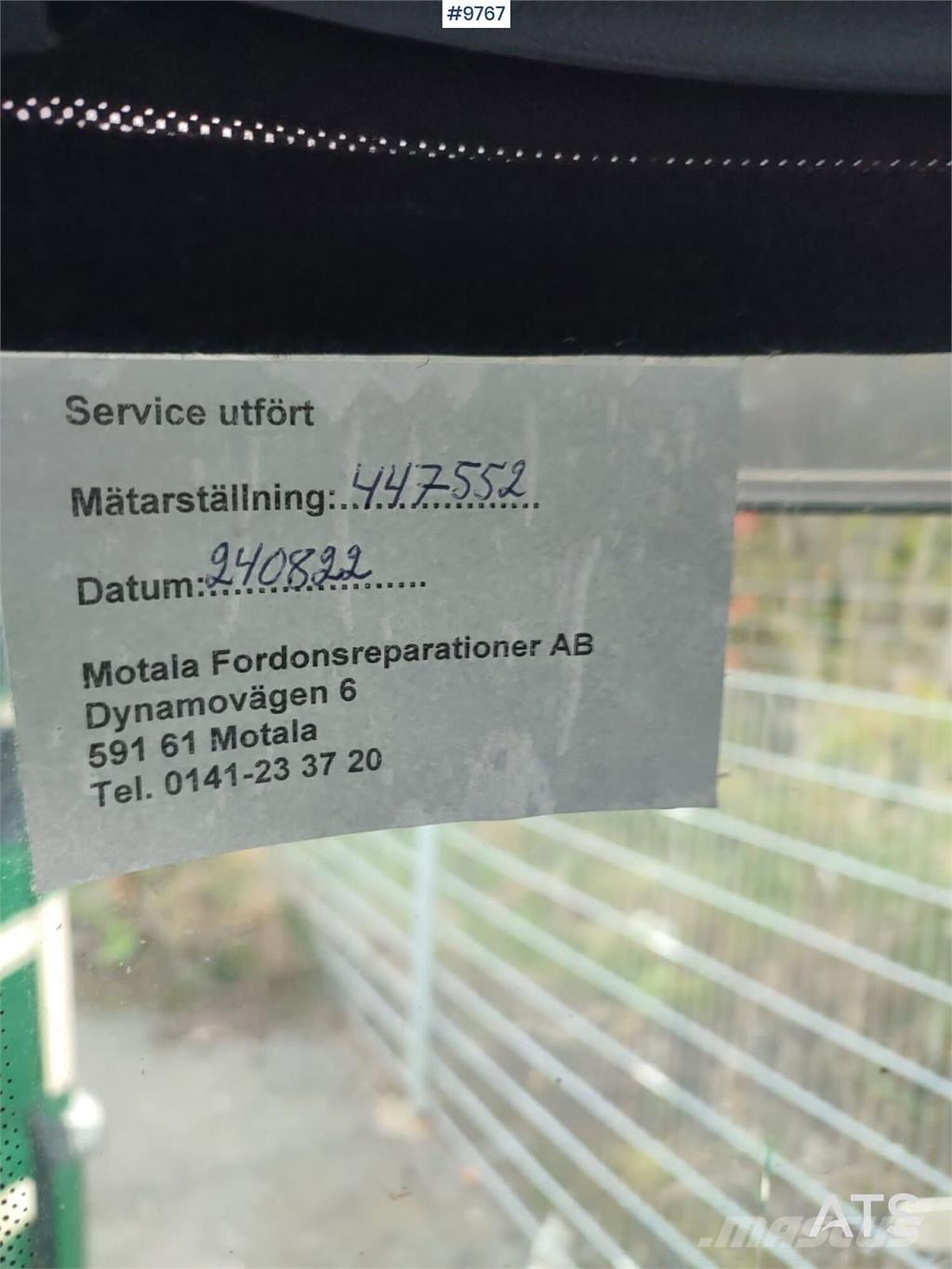 Scania P320 Fast kasse
