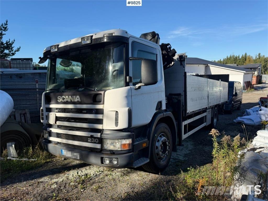 Scania P94GB4X2NZ230 Lastbil med kran