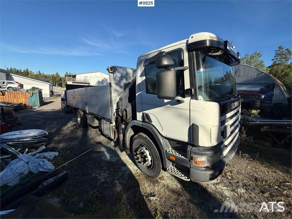 Scania P94GB4X2NZ230 Lastbil med kran