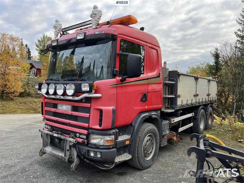 Scania R164GB6x2NZ480 Lastbiler med tip