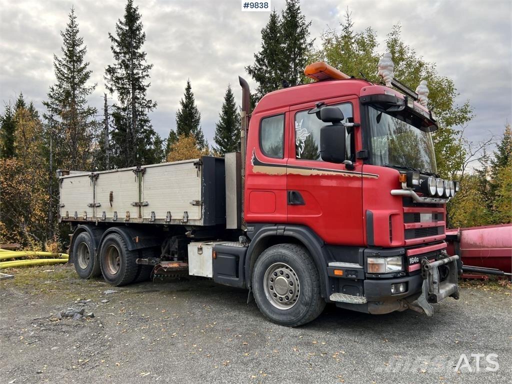 Scania R164GB6x2NZ480 Lastbiler med tip