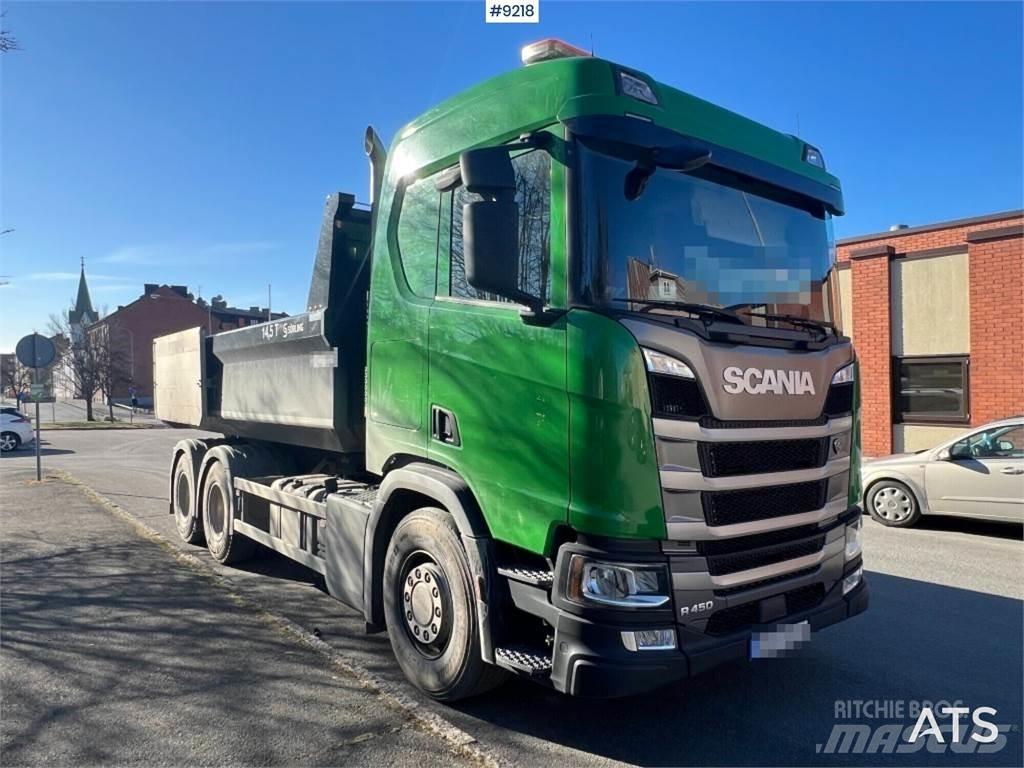 Scania R450B6X4NB Lastbiler med tip