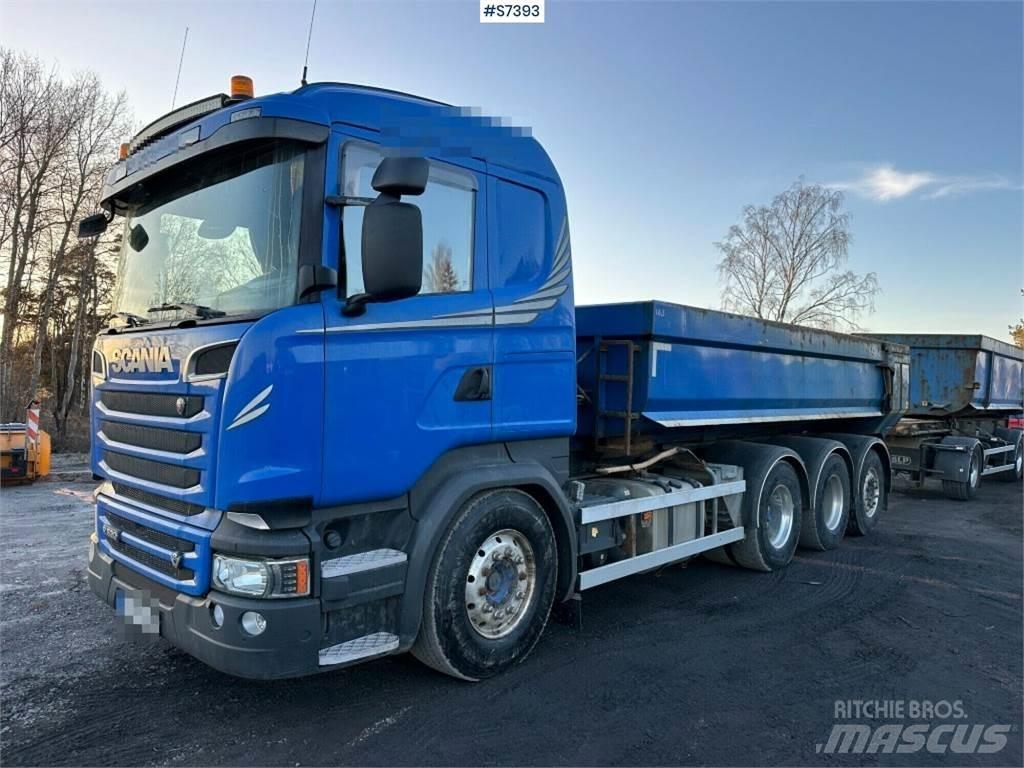 Scania R520 Lastbiler med tip