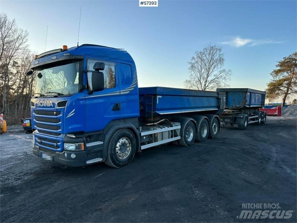 Scania R520 Lastbiler med tip