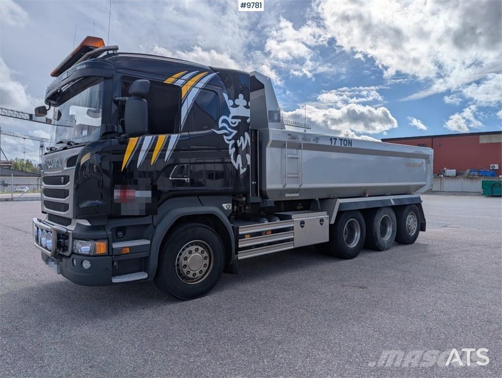 Scania R520 Lastbiler med tip
