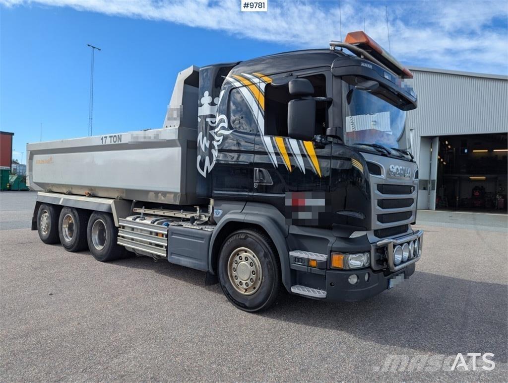 Scania R520 Lastbiler med tip