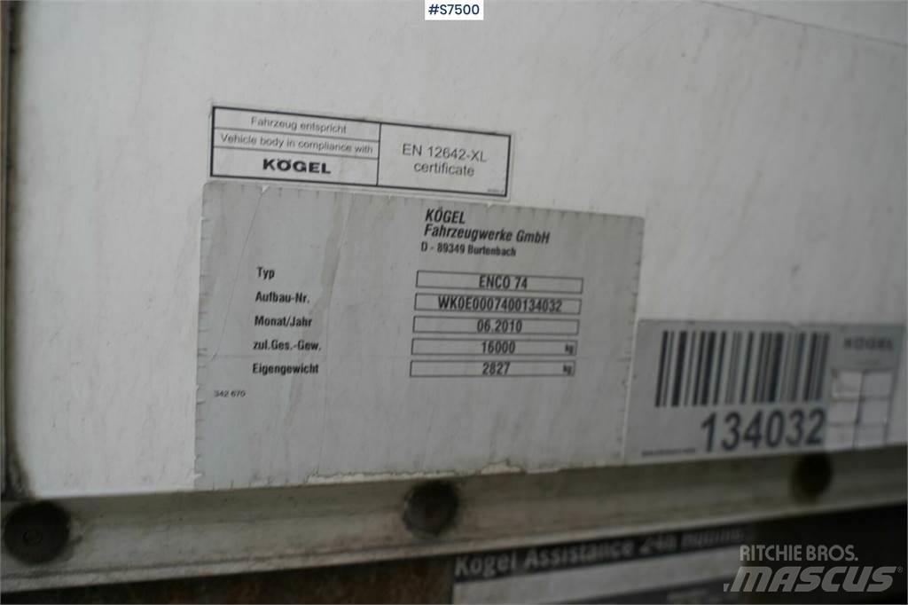 Scania R580 Fast kasse
