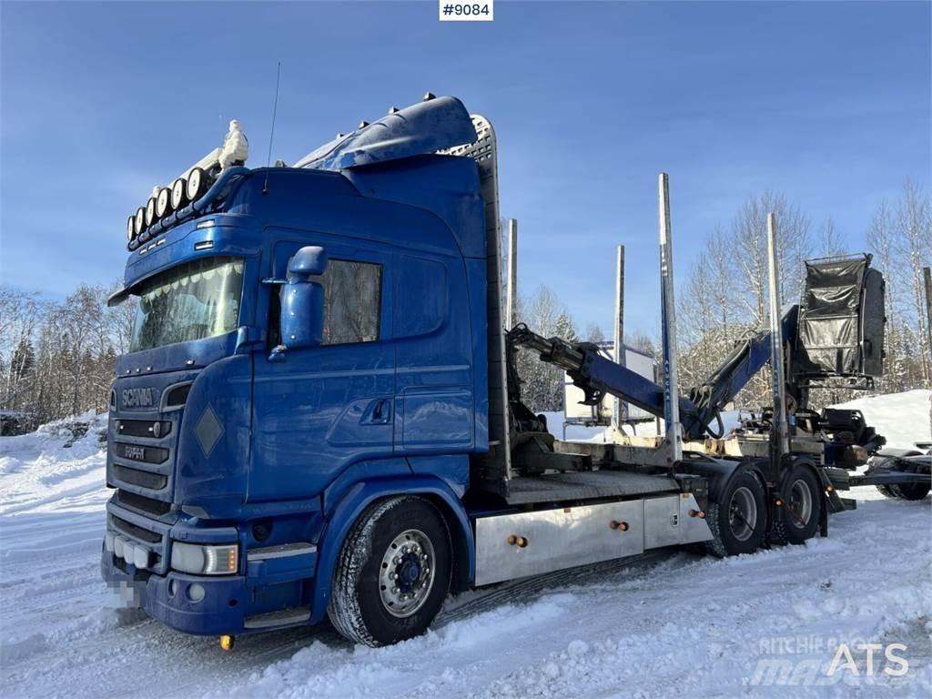 Scania R580 6X4 Tømmertransport
