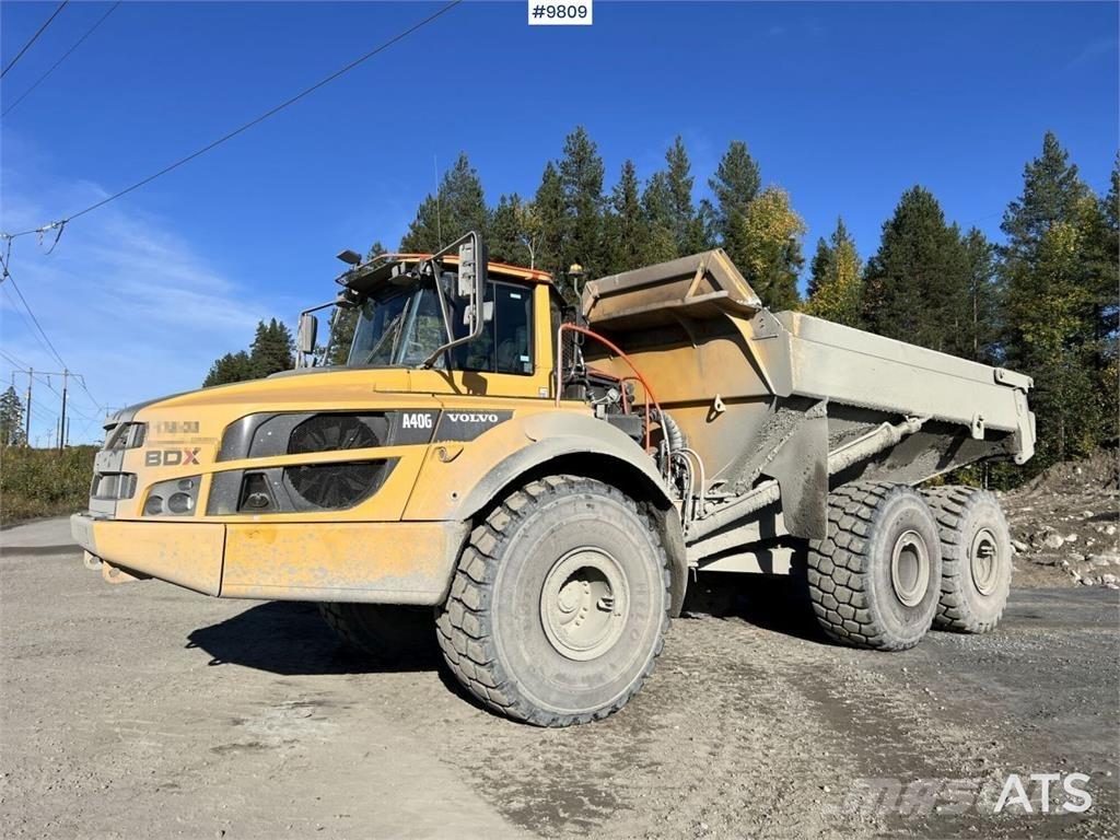 Volvo A40G dump truck Terrængående lastbiler