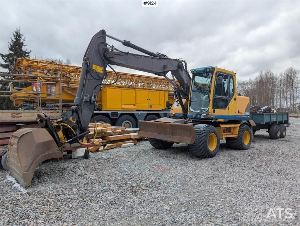 Volvo EW140B Gravemaskiner på hjul