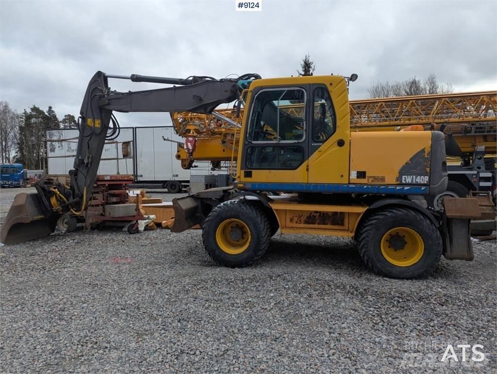 Volvo EW140B Gravemaskiner på hjul