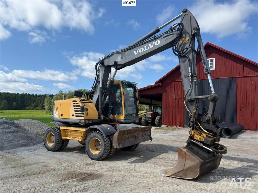 Volvo EW160B Gravemaskiner på hjul