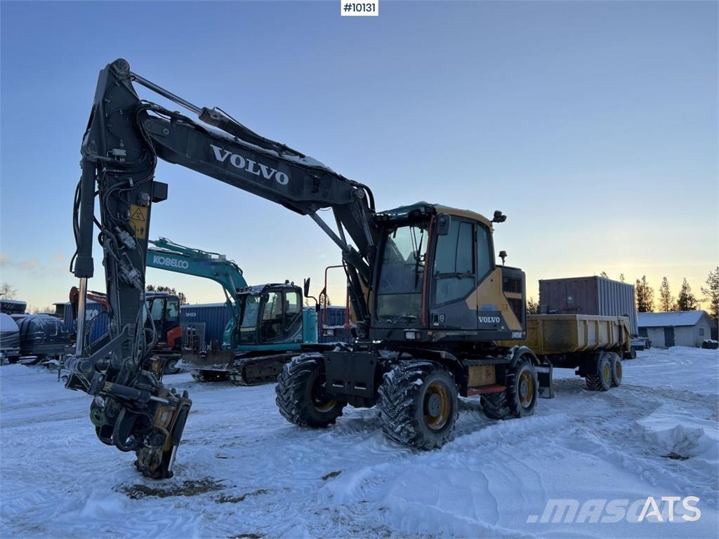 Volvo EWR150E Gravemaskiner på hjul